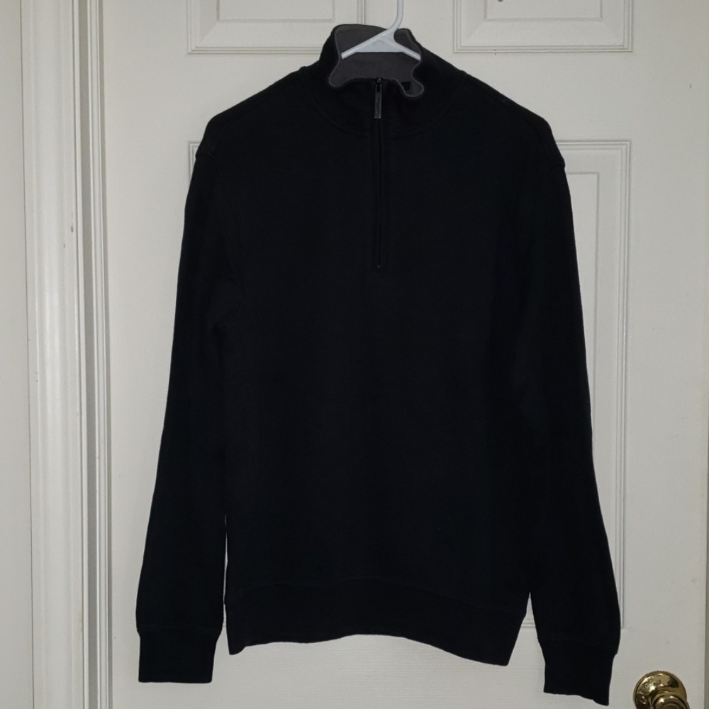 Men Van Heusen Black Sweater